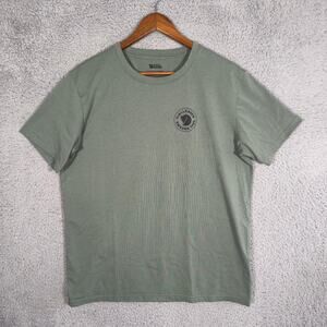 Fjallraven Sweden 1960 Short Sleeve Adventure Men's XL T-Shirt Climbing Green
